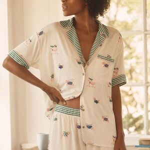 LyreBird Modaluxe Pajama shorts and Short Sleeve Top